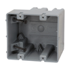 Two Gang Non-Metallic Romex Box MSB2G (pack of 32)