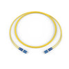 5 Meters Fiber Optic Jumper Standard LCUPC Duplex SM 2F Zipcord Riser Standard Yellow Jacket 040402R5116005M