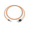 5 Meters Fiber Optic Jumper Standard LC Duplex MM 2F Zipcord Plenum Standard Orange Jacket 055702K5820005M