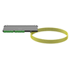 50FT 24 Fiber FlexCore Front Access Optic LC/APC Cassettes Right Side MPO F9UYPZRNNSNF050