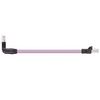Igus CAT9240410 26 AWG 4P RJ45 Angled T Outer A / RJ45 B Connector Crossover Hirose PUR Harnessed CAT5e Cable