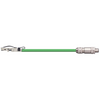 Igus CAT9161008 22 AWG 4C Telegärtner RJ45 Metal A / Binder M12 D-Coded B Connector PVC Harnessed Profinet Cable