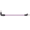 Igus CAT9340430 26 AWG 4P RJ45 Angled T Inward A / RJ45 B Connector Crossover Hirose PVC Harnessed CAT5e Cable