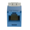 22-26 AWG Mini-Com RJ45 TG Style Cat6 Plus UTP Jack Module Polycarbonate CJ688TGBU-24 (Pack of 24)