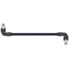 Igus CAT9440380 26 AWG 4P RJ45 L Angled A/B Connector Straight Hirose PUR Harnessed CAT5e Cable