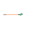 Igus MAT9460668 16 AWG 4C Round Plug Socket A / SUB-D Pin B Connector PVC Danaher Motion 89918 Motor Cable