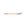 Igus MAT9752302 14/4C 16/2P Round Plug Socket A / Open End B Connector PVC Festo NEBM-M40G8-E-N-LE7 Servo Cable