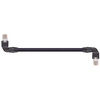 Igus CAT9440390 26 AWG 4P RJ45 L Lower A / Above B Angled Connector Crossover Hirose PUR Harnessed CAT5e Cable