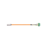 Igus MAT9450606 16/4C 16/1P Round Plug Socket A Connector PVC Danaher Motion 107479 MK SR3-G 400V Servo Cable