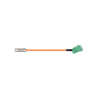 Igus MAT9440005 16/4C 16/1P Round Plug Socket A Connector PUR Danaher Motion 107492 MK SR3-G 230V Servo Cable