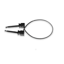 Test Lead Clips Each End Short Plunger BU-1111-A-12 (Pack of 20)