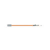 Igus MAT9460511 8 AWG 4C Unidrive Circular Connector PVC Control Techniques PS B D A B Pre-Assembled Servo Motor Cable