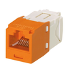 22-26 AWG Mini-Com RJ45 TG Style Cat6 Plus UTP Jack Module Polycarbonate CJ688TGOR-24 (pack of 24)