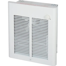 Small Home Fan Forced 120V Wall Heater 1500W Integral Double Pole Thermostat SRA1512DSFPB