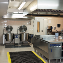 3' x 3' Dura-Step II with Grit Wet/Oily Anti-Fatigue Ergonomic - Wet Mats