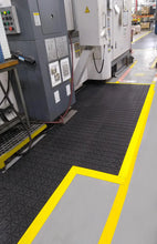 3" x 39" Ergo X-Treme Yellow Ramp Specialty Ergonomic - Wet Mats