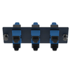 6 Port Opticom SC Fiber Optic Adapter Panel Simplex OS1/OS2 FAP6WBUSCZ