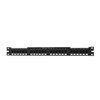 24 Port DataPatch Cat6A 10Gig Flat Punchdown Panel 1RU DP246X88TGY