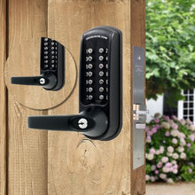 Heavy Duty ANSI Black Marine Mortise Lock and Back to Back Black Marine Mortise Lock