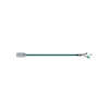 Igus MAT9160007 8/4C 16/1P Plug Socket A / Open End B Connector PVC Siemens 6FX_002-5DA61 Servo Cable