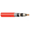 2 AWG HVTECK Copper 220 mil TRXLPE CB AIA 15KV 133% IL Red PVC Jacket CSA