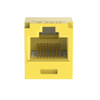 22-26 AWG Mini-Com RJ45 TG Style Cat6 Plus UTP Jack Module Polycarbonate CJ688TGYL
