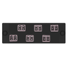 6 Port Opticom Keyed J-Rose LC Fiber Adapter Panel Duplex FAP6WJRODLCZ