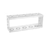 Five Gang Masonry Box With Deep Extension Knockouts Conduit TBX-535 (Pack of 4)