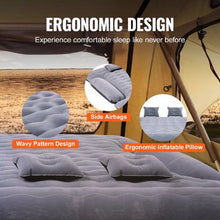 6-6.5FT Inflatable Camping Truck Bed Air Mattress with 12V Pump, 2 Pillows & Carry Bag