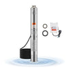 230V, 31.7 GPM, 207ft Head, Stainless Steel Construction 1HP Deep Well Submersible Pump