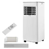 10000 BTU Portable Air Conditioner 3-in-1 AC Unit with Cooling Dehumidifier & Fan LED Touch Panel Remote Control 24H Timer for Indoor Rooms (White)