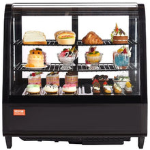 3.5cft Refrigerated Display Case with LED Illumination Rapid Cooling System