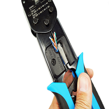 Universal RJ45 for Standard Unshielded WE/SS 8P8C Internal Ground Crimp Tool S45-C200 (Pack of 3)