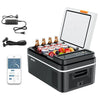 12V/24V Car Refrigerator 21QT Portable Freezer with APP Control -4°F to 68°F Compressor Cooler for RV & Camping