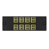 8 Port Opticom Keyed D-Yellow LC Fiber Adapter Panel Duplex FAP8WDYLDLCZ
