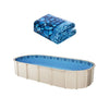 18x33 Ft Oval Pool Liner – Overlap Vinyl for 48–54 in Above Ground Pools