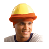 Hot Rods Classic Polyester Hard Hat Tube Winter Liner Orange (Pack Of 5)