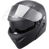3/4-Face Smart Street Motorcycle Helmet with Interchangeable Lens DOT Approved (Extra Large)
