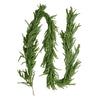 Realistic Norfolk Pine Garland Evergreen Real Touch Artificial Faux Greenery Xmas Decoration (9FT)