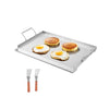 23x16 inch Stainless Steel Griddle for Camping Tailgating Party