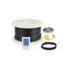 200 sqft Electric Heated Flooring Cable Kit With Digital Thermostat SHHC-K-2400