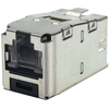 1 Port 22-26 AWG Mini-Com Cat6A Plus Shuttered Jack Module Shielded TG Style RJ45 CJSH688TGBUY