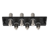 6 Port Opticom ST Fiber Optic Adapter Panel Simplex FAP6WSTZ