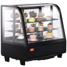 3.5cft Refrigerated Display Case with LED Illumination Rapid Cooling System