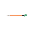 Igus MAT9460665 16 AWG 4C Round Plug Socket A / SUB-D Pin B Connector PVC Danaher Motion 90085 Motor Cable