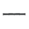 24 Port DataPatch Cat6 Plus Flat Punchdown Panel 1RU DP24688TGY