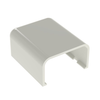 0.91x2x1.6 Surface Raceway LD10 End Cap Fitting ECF10IW-X (Pack of 10)