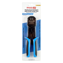 Universal RJ45 for Standard Unshielded WE/SS 8P8C Internal Ground Crimp Tool S45-C200 (Pack of 3)