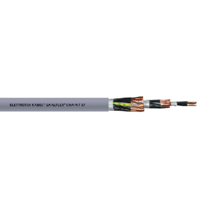 18 AWG 18C Bare Copper Unshielded Non-woven Tape PVC Gaalflex Chain T 87 Control Cable