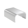 0.58x1.62x1.08 Surface Raceway LD5 End Cap Fitting ECF5WH-E (Pack of 20)